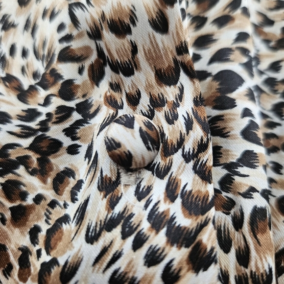 Secret Treasures Womens 2 Piece Pajama Set Leopard Print 2XL - Picture 2 of 8